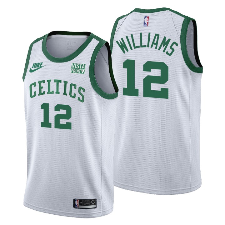 Men's Boston Celtics Grant Williams #12 75th Anniversary Jersey 2401AWZW